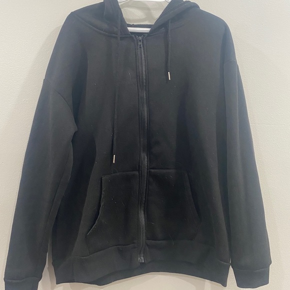 2 black zip ups - Picture 2 of 2